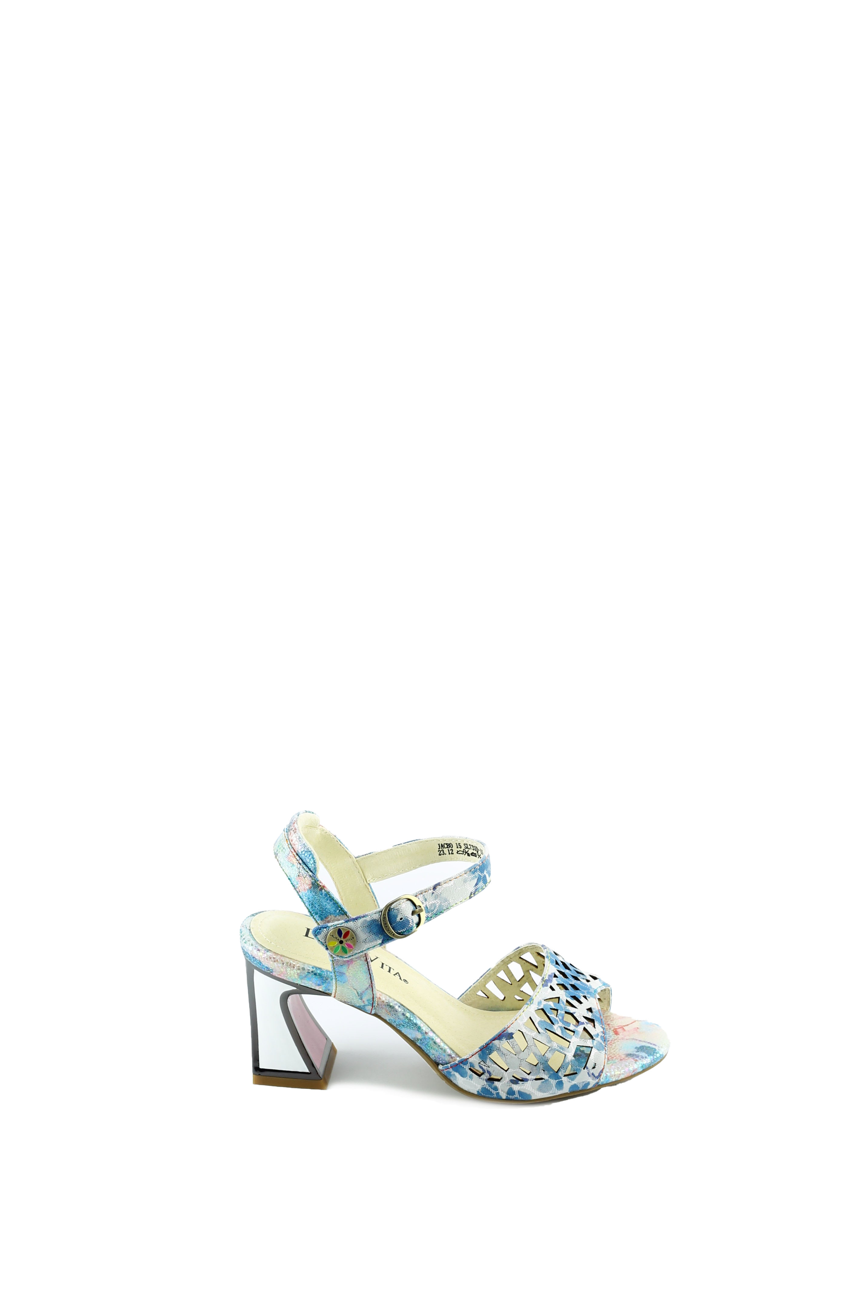 Laura Vita Jacbo Blauw Dames Sandalen Theo Jansen Schoenen