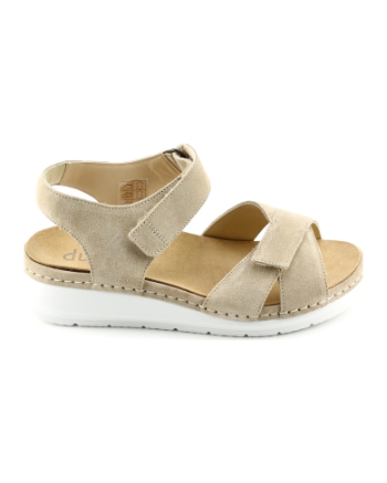 Durea 7432 035 sandalen taupe