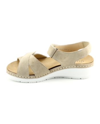 Durea 7432 035 sandalen taupe