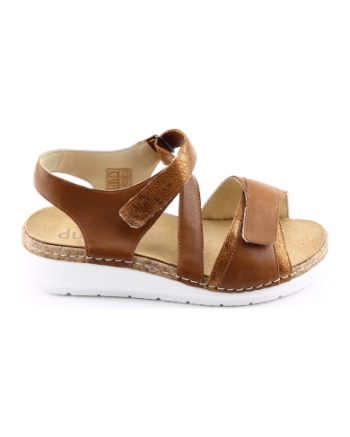 Durea 7431 038 sandalen cognac