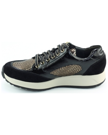 Durea 6322 604 sneakers zwart combinatie