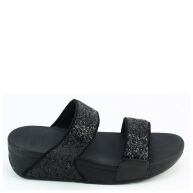 FitFlop TM lulu slide glitter et3 Zwart