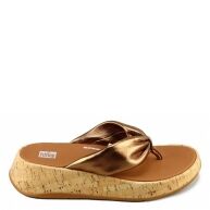 FitFlop TM HN3 F mode leather twist Brons