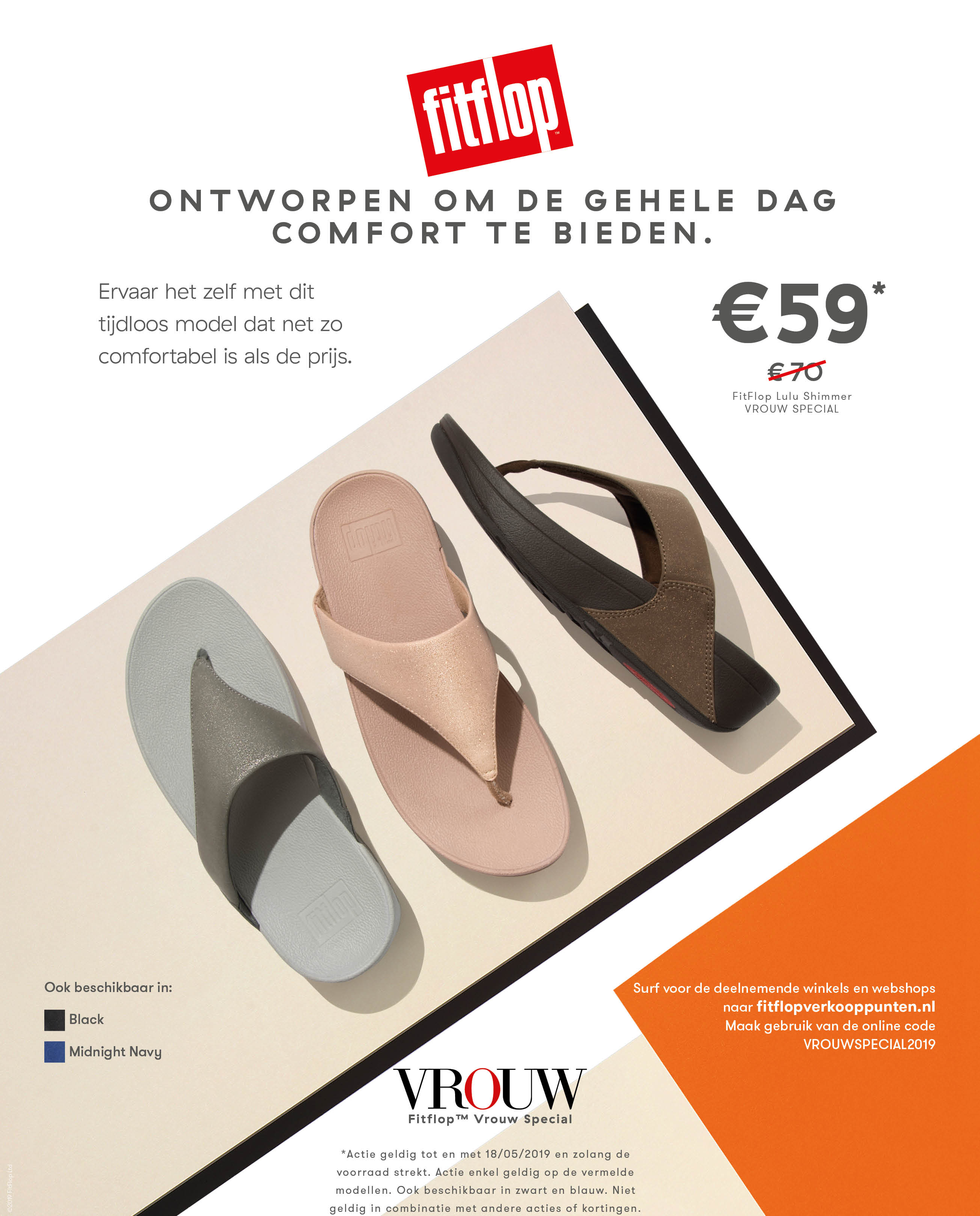 Fitflop Shimmer slippers met korting! | Theo Jansen